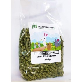 Factoryherbs Granulove ziele lucerny 500 g